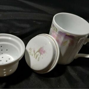 Floral Filtering Cup Misty Rose Toyoko NIB